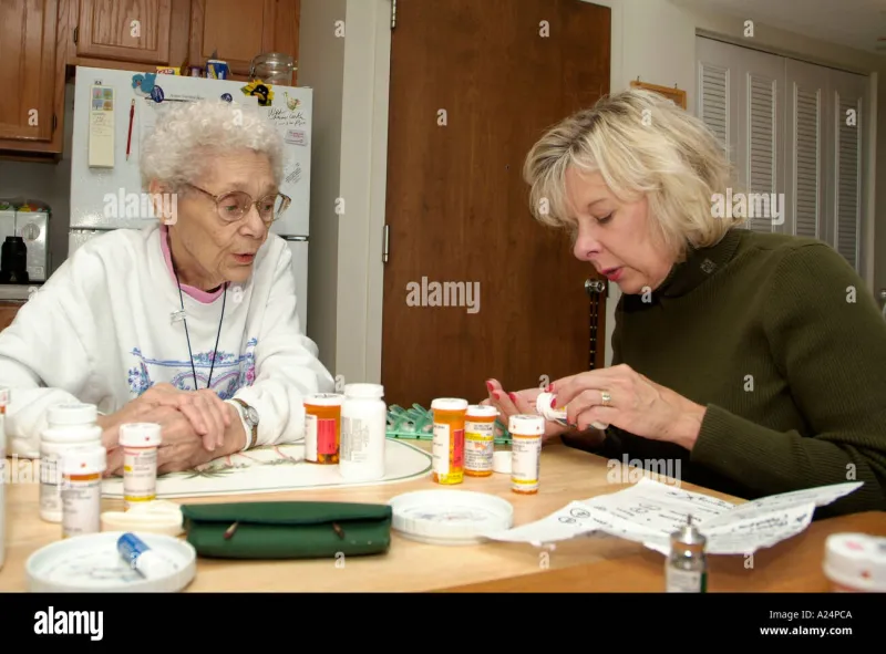 Three States Away, One Medicine Cabinet: A Caregiver's System for Coordinating a Parent's Prescriptions Across State Lines